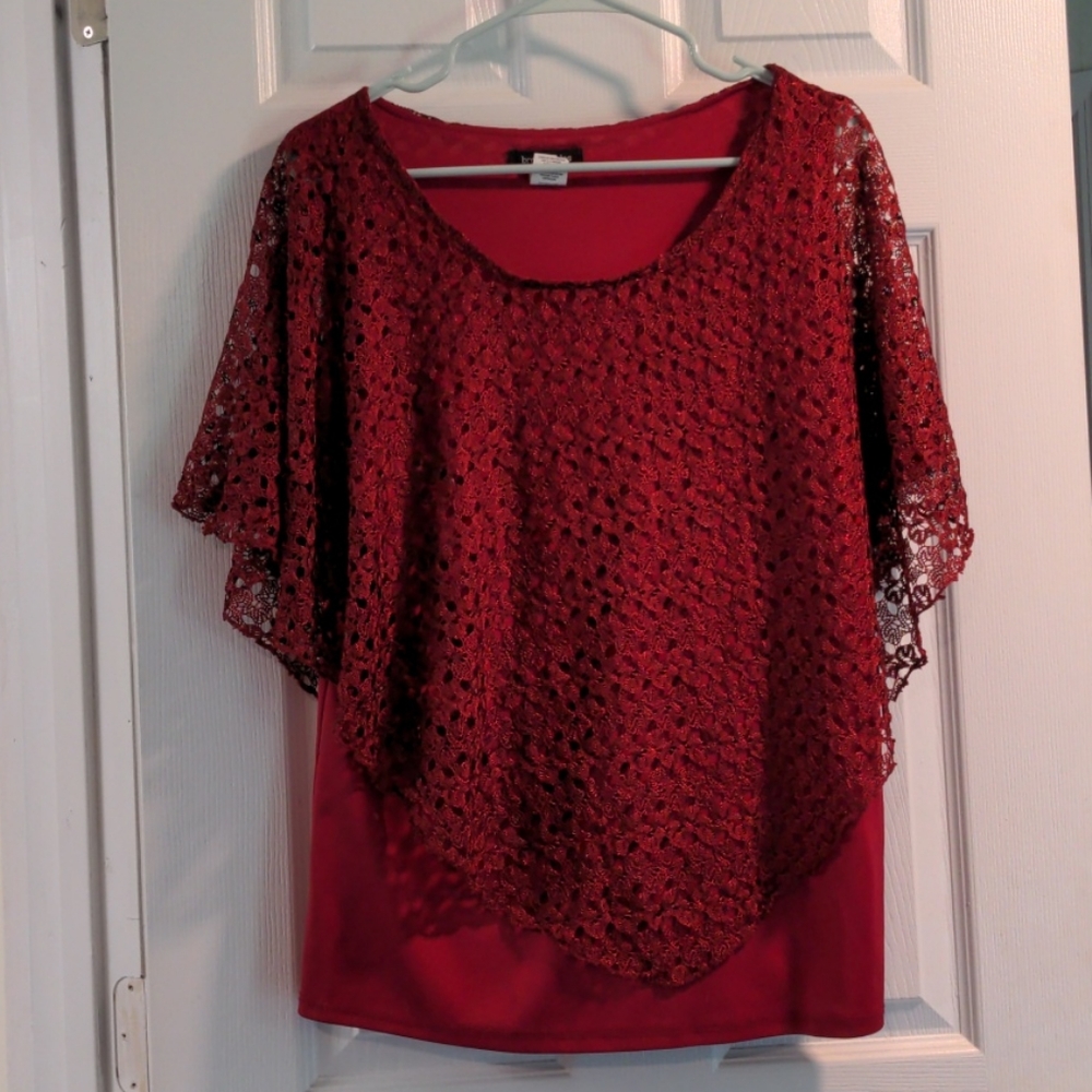 Brody Myles XL crochet knit top